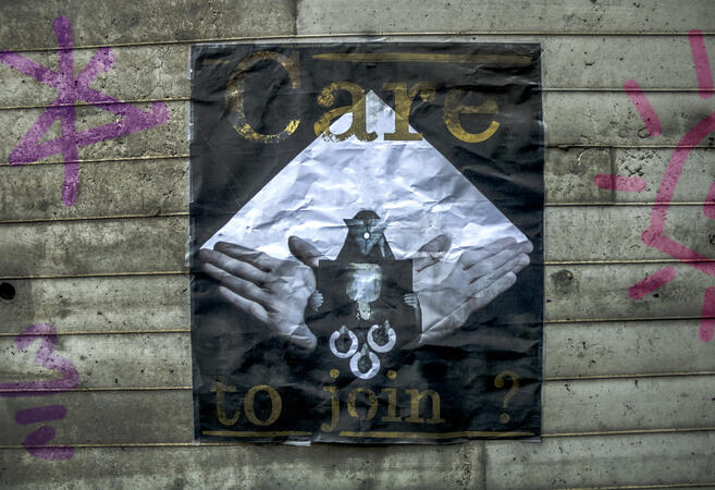 Affiche du conseil des occultistes syndiqués