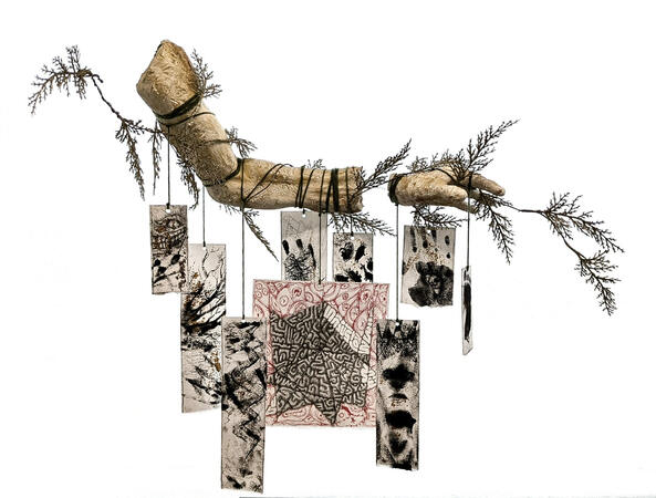 Main de l’homme divin